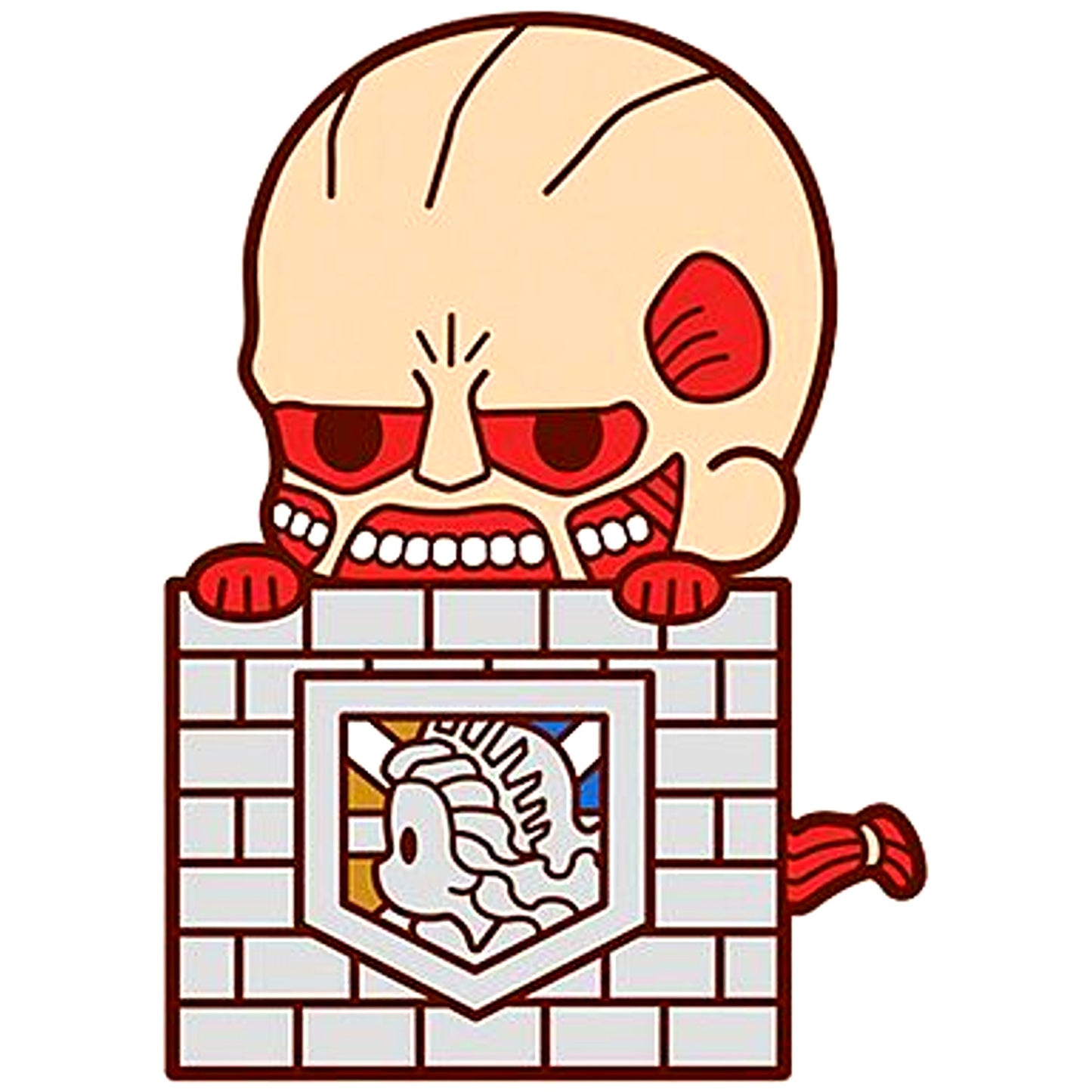 Colossal Titan Attack on Titan Rubber Strap Collection [USED]