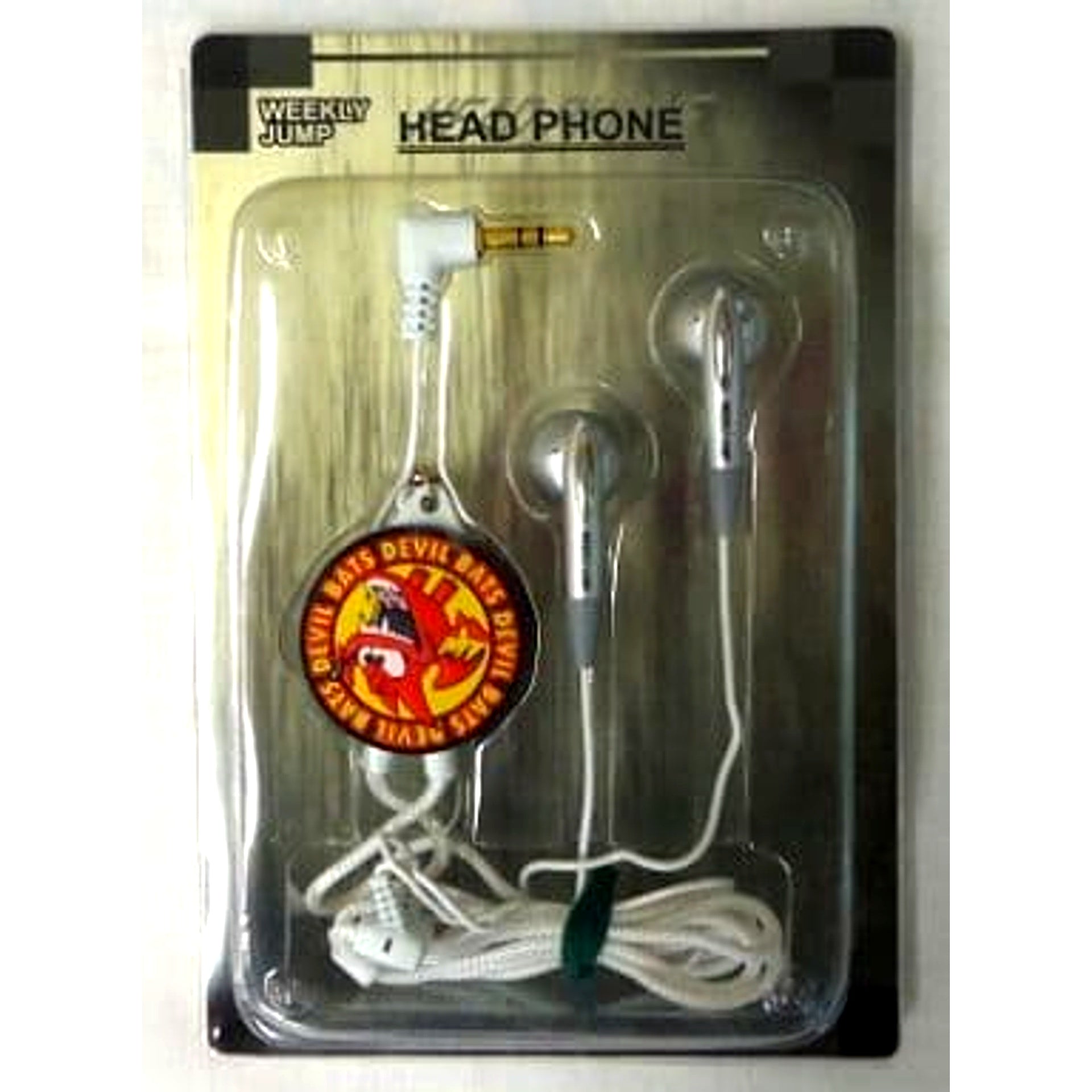 Devil Bat Eyeshield 21 Neck Strap Type Earphones Weekly Shonen Jump Prize Item [USED]