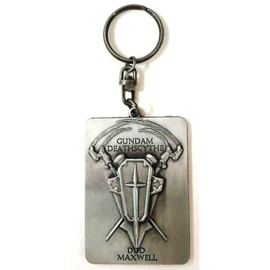 Duo & Gundam Deathscythe Mobile Suit Gundam Wing Keychain [USED]