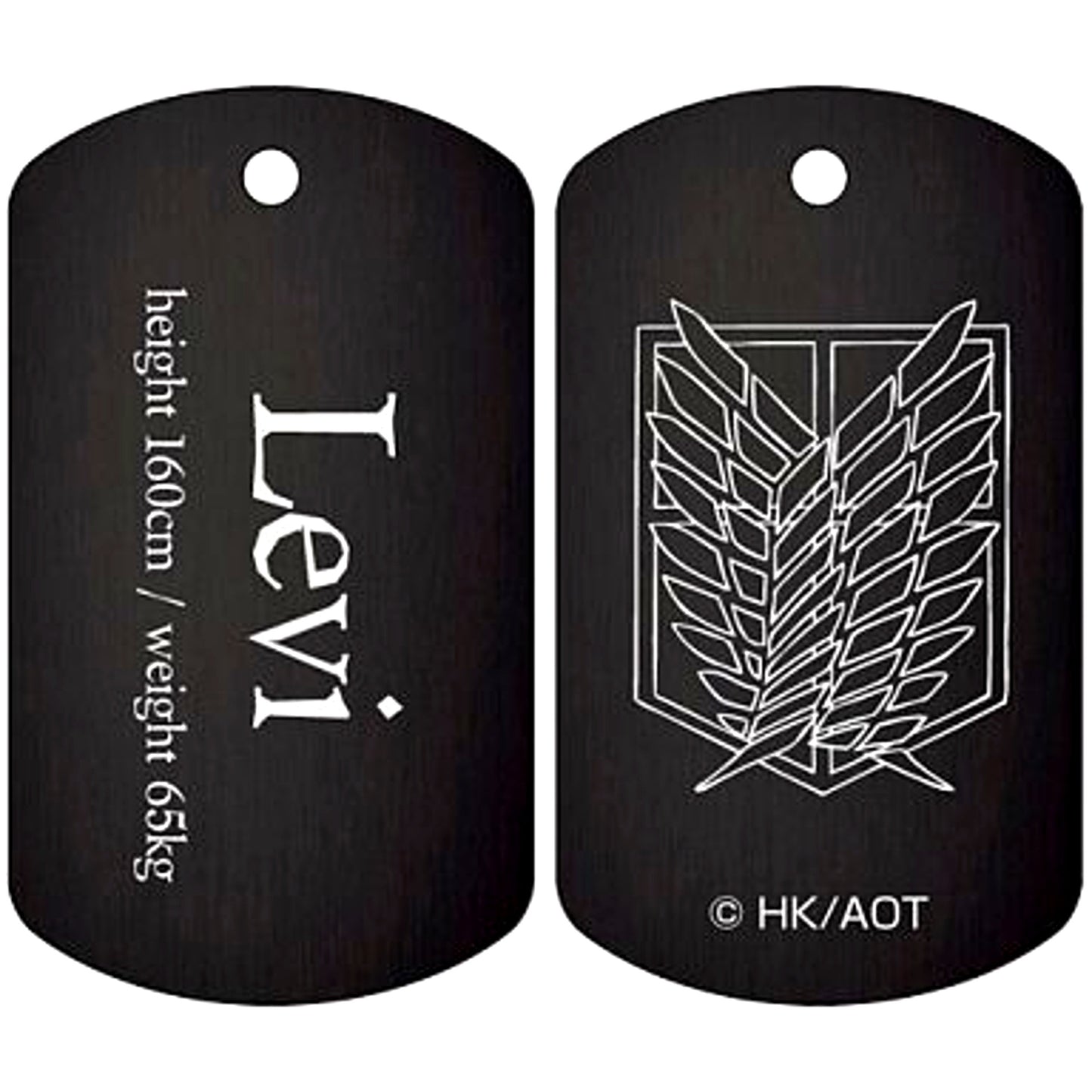 Levi Attack on Titan Aluminum Dog Tag [USED]