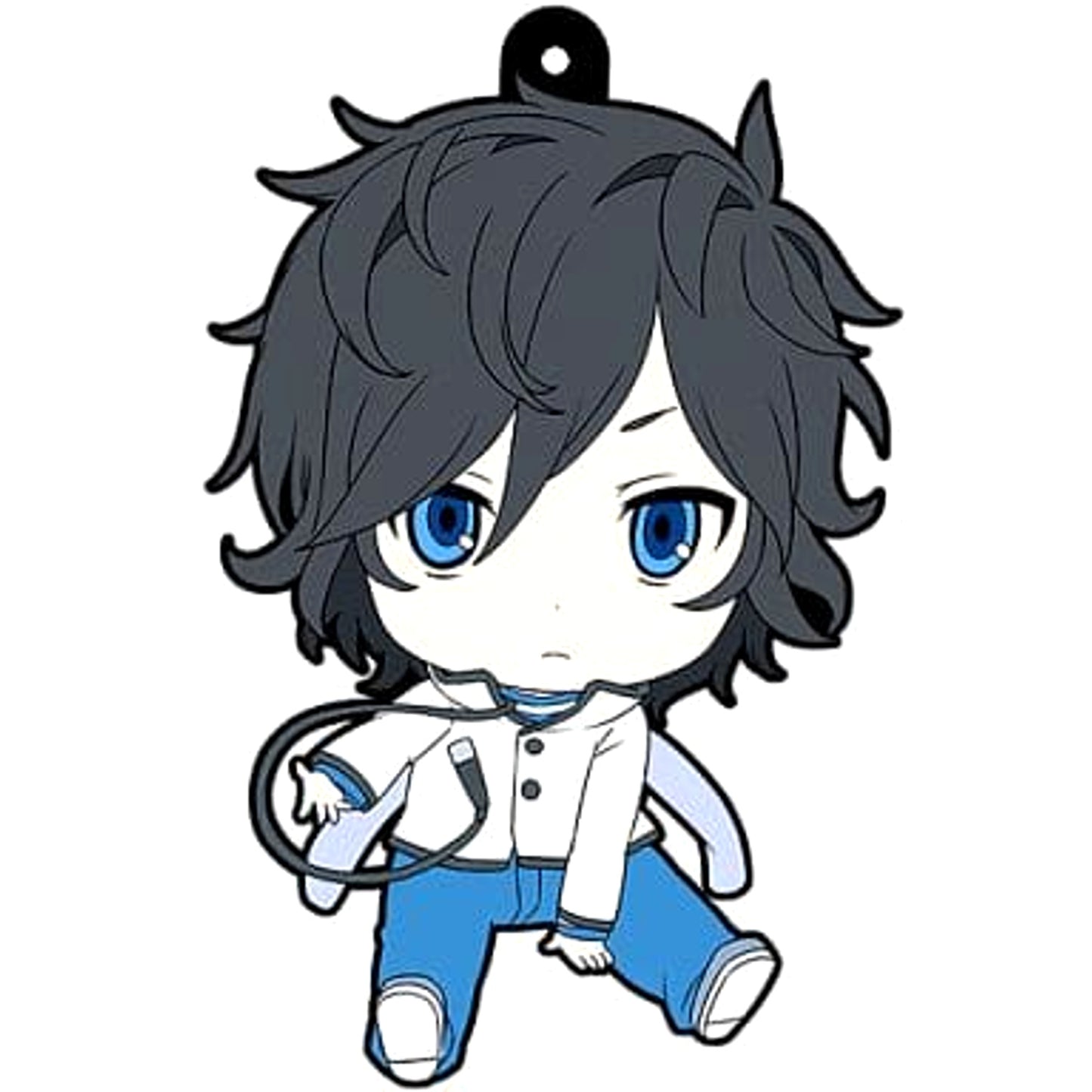 DEVILSURVIVOR2 the ANIMATION Hibiki Petanko Trading Rubber Strap Keychains [USED]