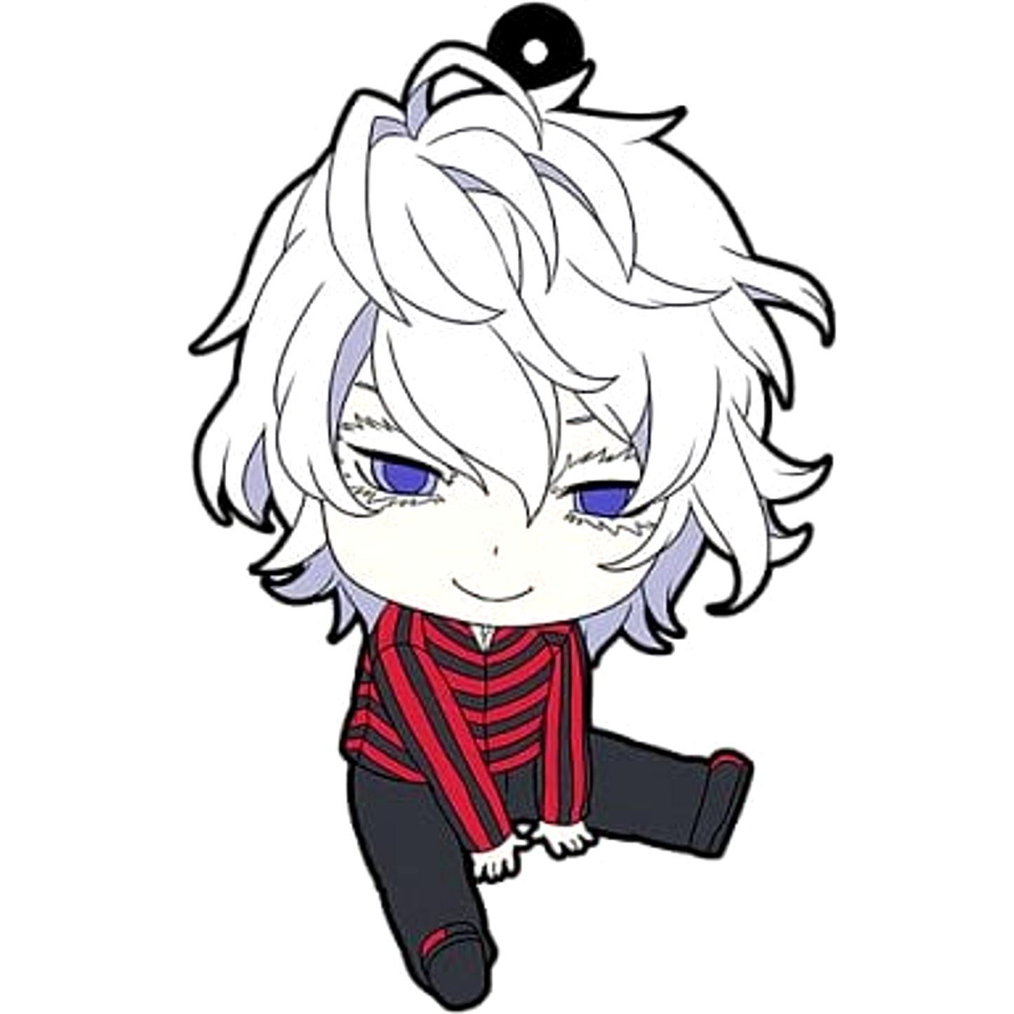 DEVILSURVIVOR2 the ANIMATION The Worrier Petanko Trading Rubber Strap Keychains [USED]