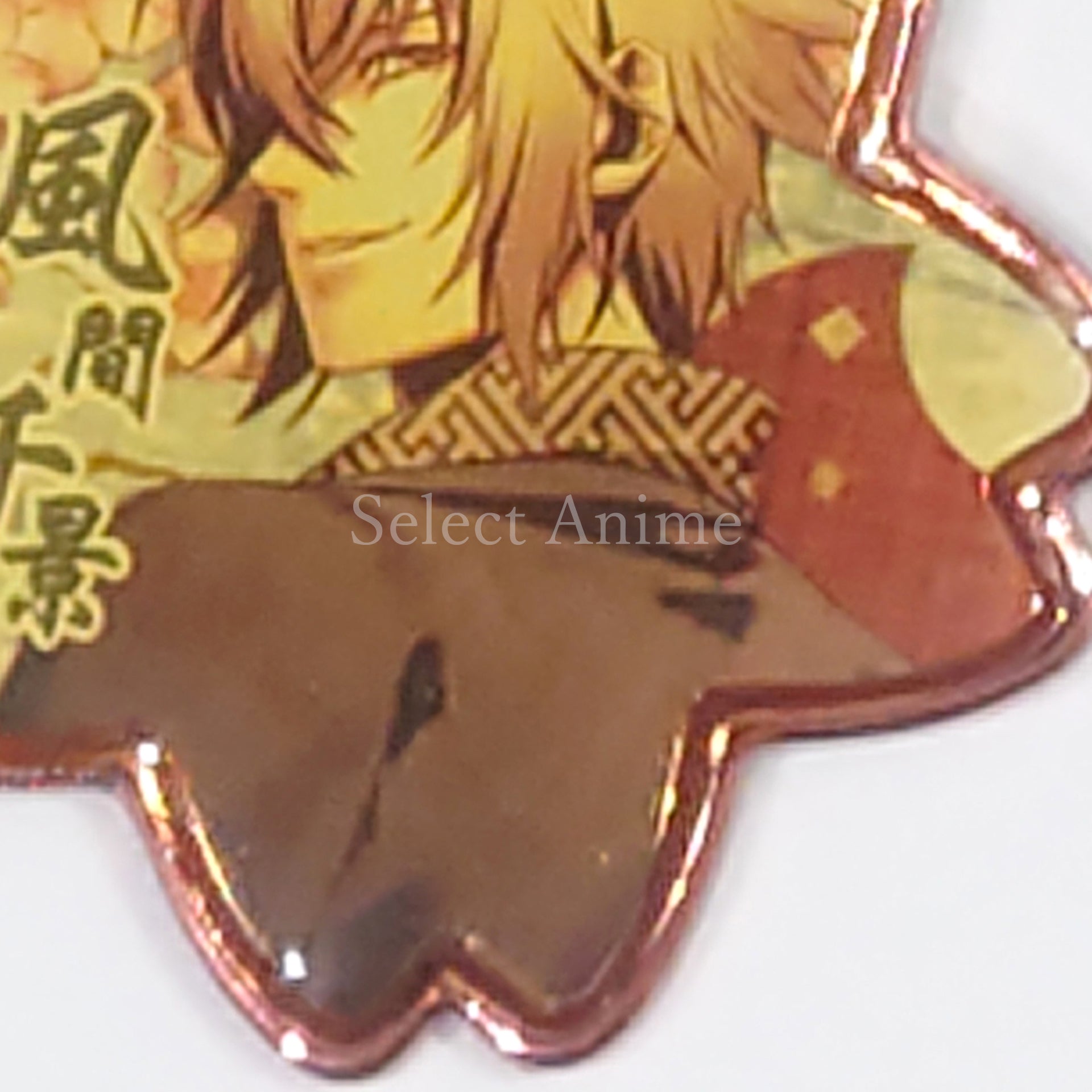 Chikage Kazama Silver Pink Hakuouki Sakura Netsuke Strap Sakura no Utage 2013 Limited Key Chain [USED]