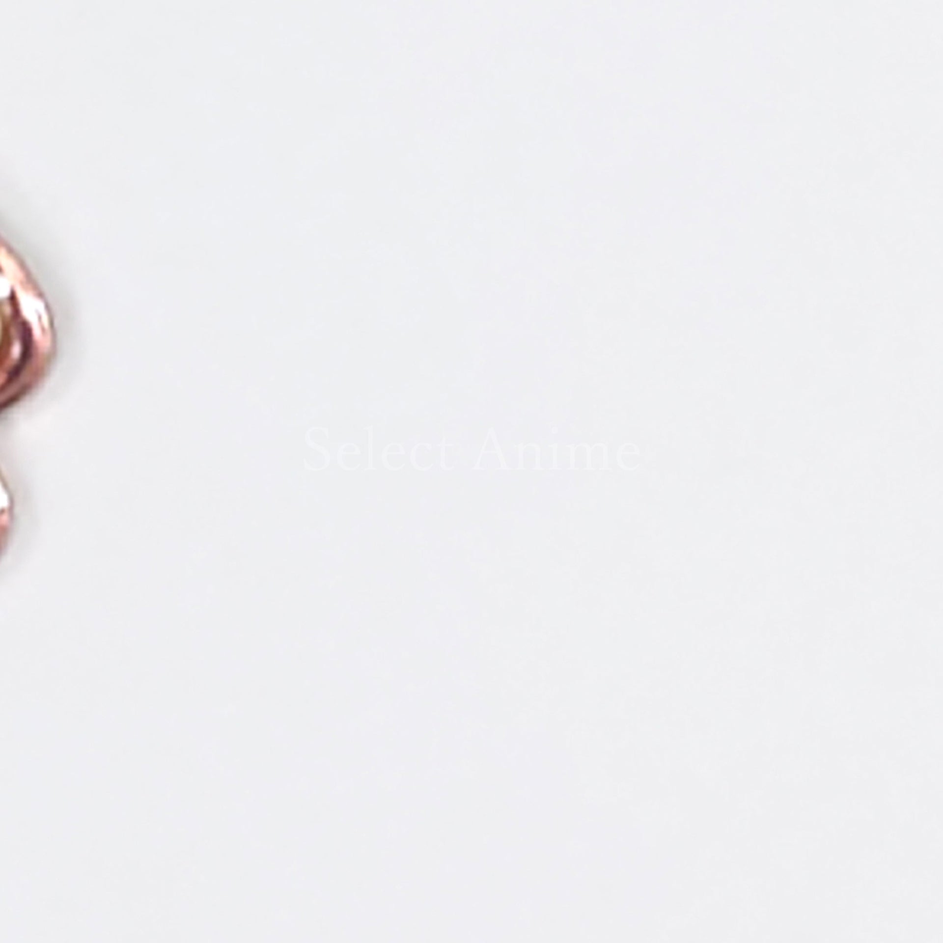 Chikage Kazama Silver Pink Hakuouki Sakura Netsuke Strap Sakura no Utage 2013 Limited Key Chain [USED]