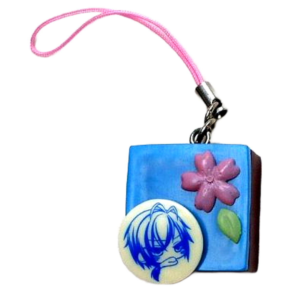Hajime Saito Hakuouki Otomate Okaeshi White Day Sweets Collection Key Chain [USED]