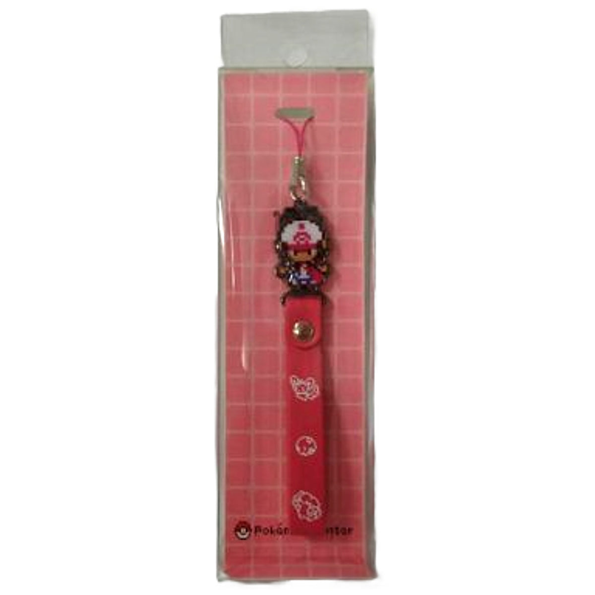Girl Game Dot Pokemon Black and White Strap Pokemon Center Limited Key Chain [USED]