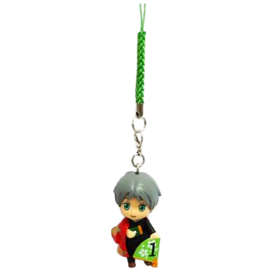 Takashi Natsume Natsume's Book of Friends 10th Anniversary Figure Strap Figure Strap Comics Natsume's Book of Friends Vol.16 Limited Edition Bundled Bonus Key Chain [USED]