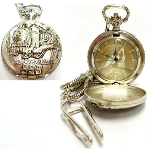 Maetel Monochrome Full Body Pocket Watch Galaxy Express 999 [USED]
