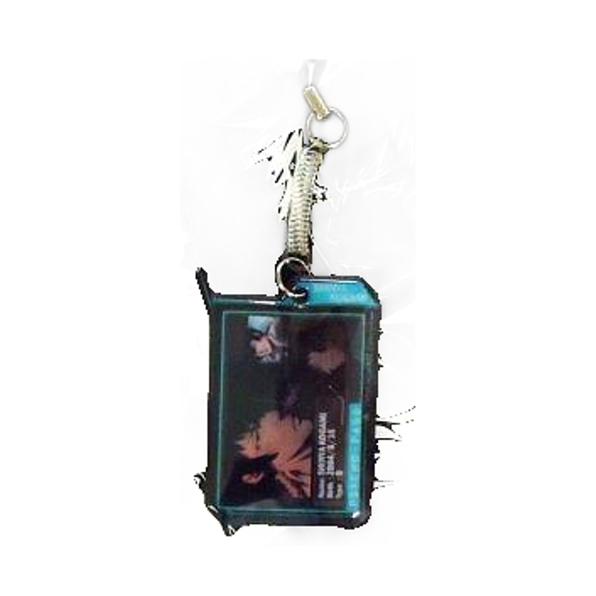 Shinya Kougami Psycho-Pass Yomecolle Kuji Mobile Cleaner Strap Prize F-1 Key Chain [USED]