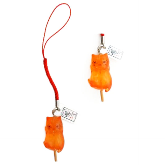 Nyanko-sensei Tortoise Candy Plane Natsume's Book of Friends Nyanko-sensei Japanese Sweets Strap Part2 Key Chain [USED]