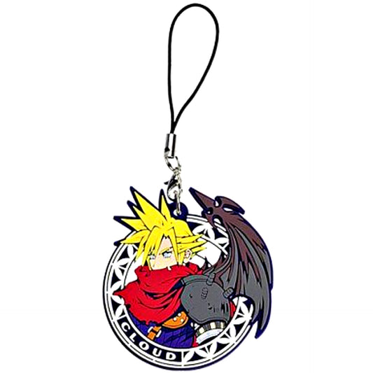 Cloud Kingdom Hearts Trading Rubber Strap [USED]