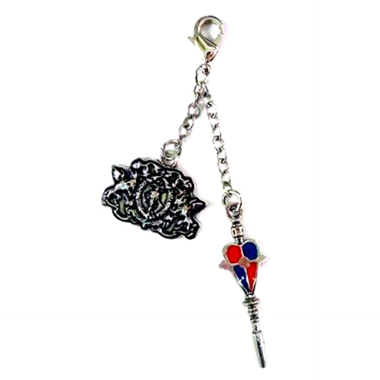 True Cross Brooch Blue Exorcist Collection Charm [USED]