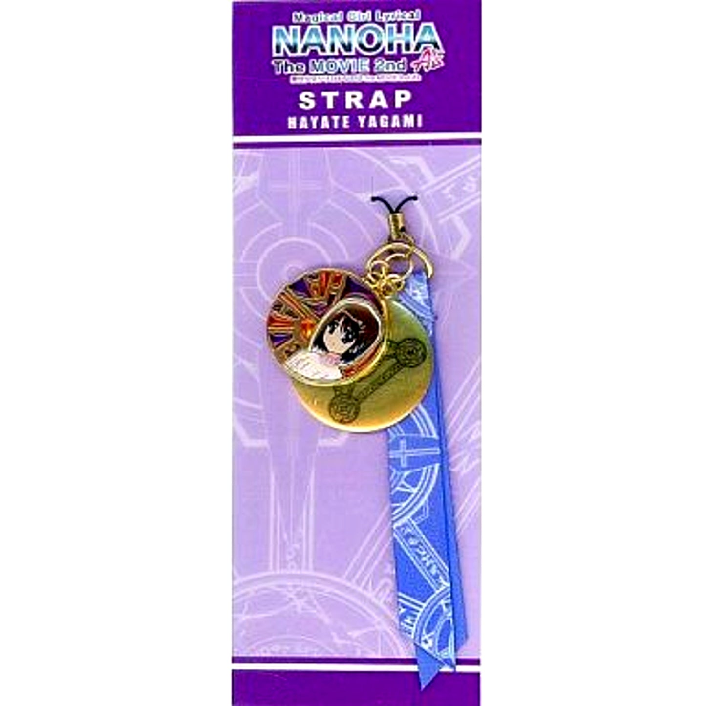 Hayate Yagami Strap Magical Girl Lyrical Nanoha The MOVIE 2nd As 109 Cinemas Limited [USED]