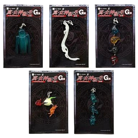 Shin Megami Tensei Inugami & Others All 5 Types Set Minnano Kuji Figure Mascot Prize G Mascot [USED]
