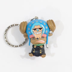 One Piece Tony Tony Chopper Franky Ver. Chibi Figure Keychain Punk Hazard Vol.2 Keychains [USED]