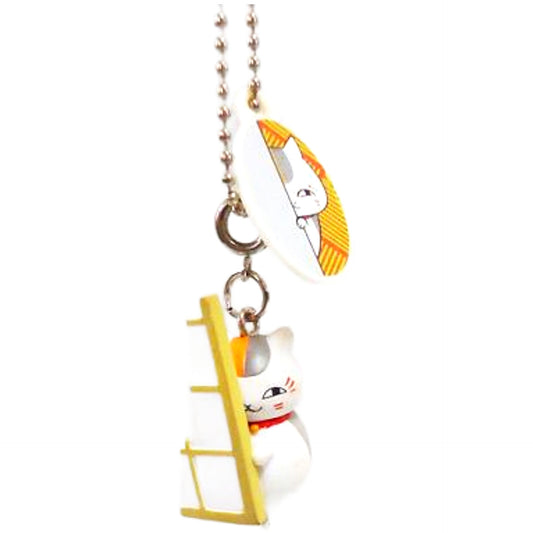 Natsume's Book of Friends Peeking Nyanko-sensei Nyanko-sensei Tsurezure Mascot Mascot [USED]