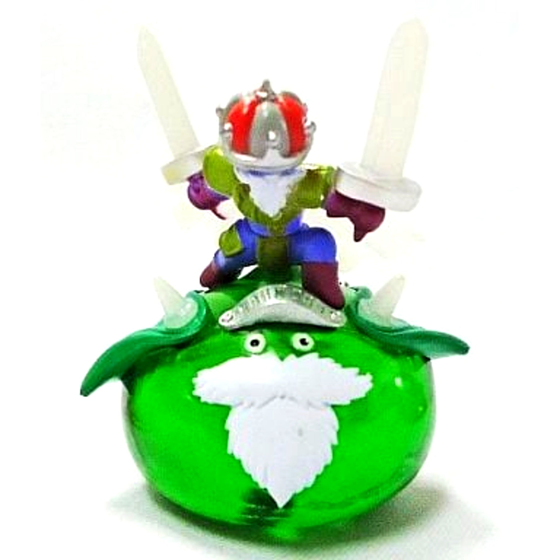 God Rider Dragon Quest Crystal Monsters Gathering Slime Monsters Edition Keychain [USED]