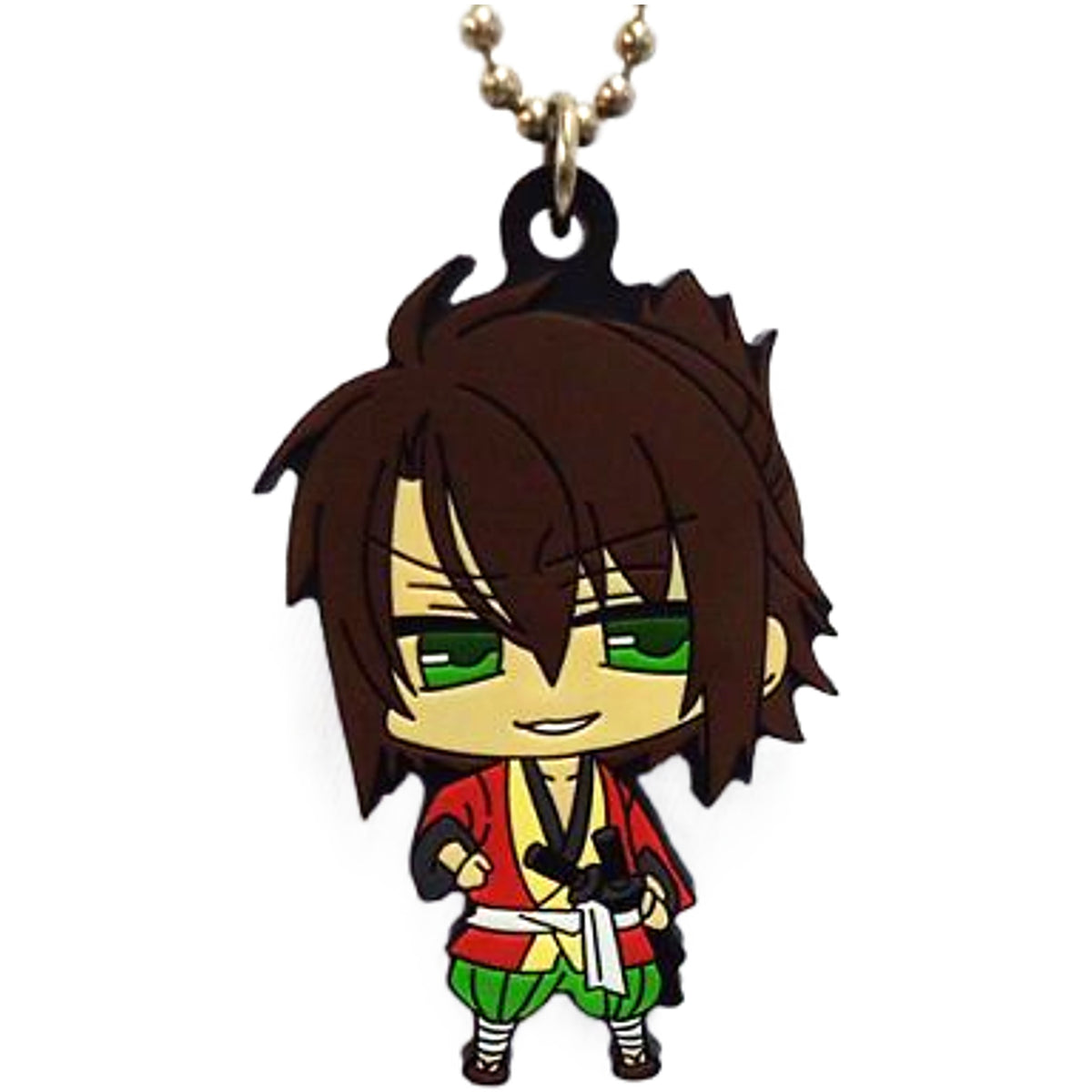 Hakuouki Soshi Okita Rubber Mascot Mascot [USED]