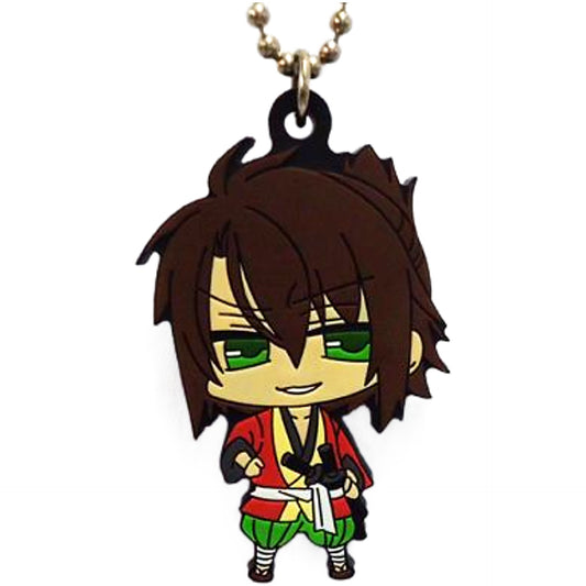 Hakuouki Soshi Okita Rubber Mascot Mascot [USED]