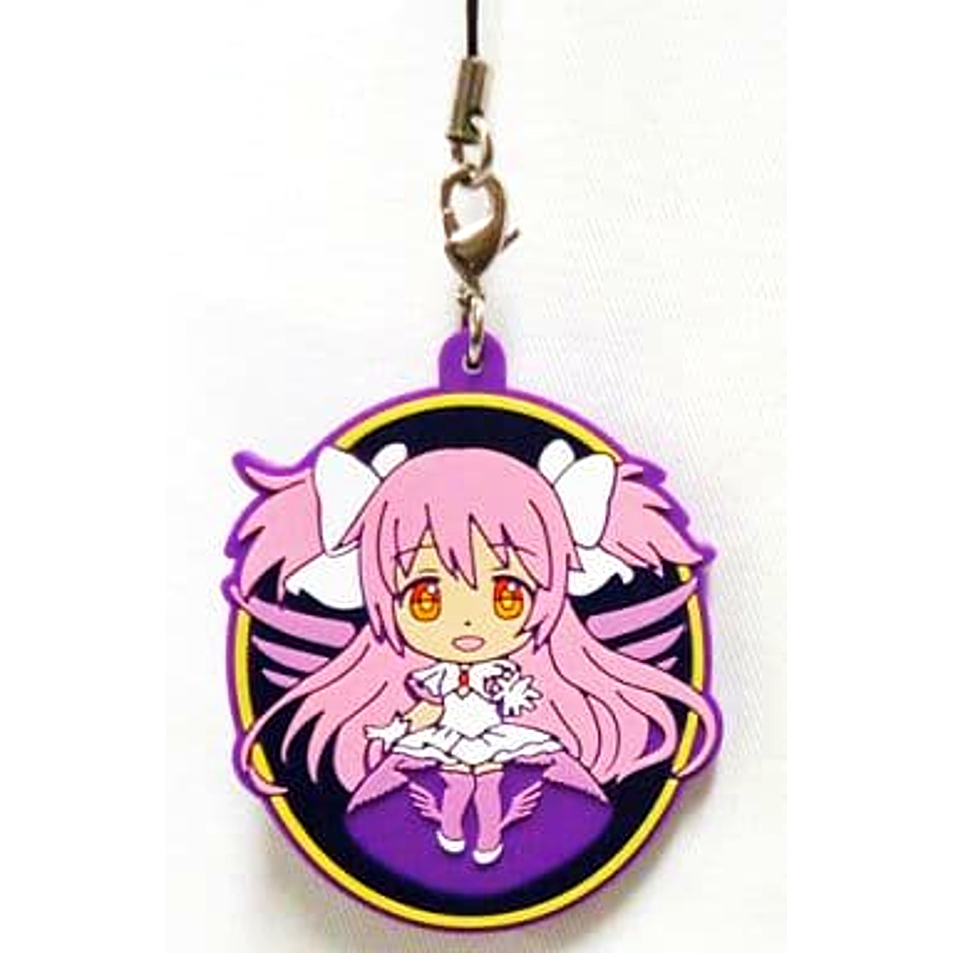 Ultimate Madoka Puella Magi Madoka Magica The Movie Ichiban Kuji Commemorating Theatrical Release Rubber Charm Prize G [USED]