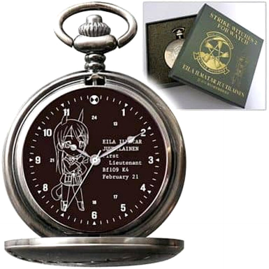 Strike Witches 2 Eila Ilmatar Juutilainen Pocket Watch [USED]