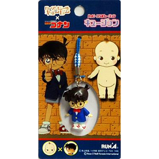 Conan Edogawa Rose O'Neill Kewpie x Detective Conan Cusion Netsuke Strap [USED]