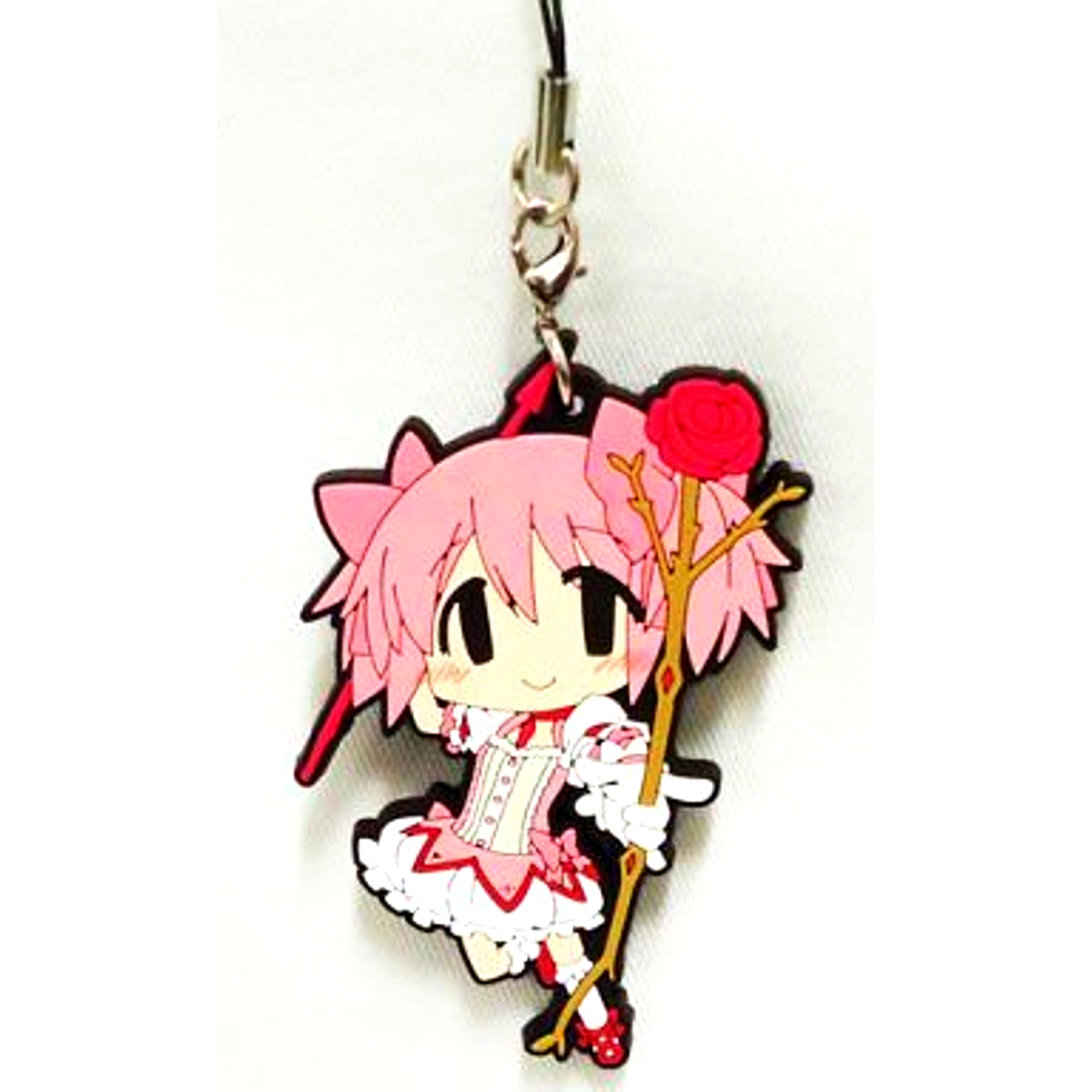 Madoka Kaname Puella Magi Madoka Magica The Movie Rebellion Rubber Strap Collection [USED]