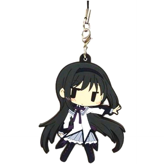 Homura Akemi Puella Magi Madoka Magica The Movie Rebellion Rubber Strap Collection Key Chain [USED]