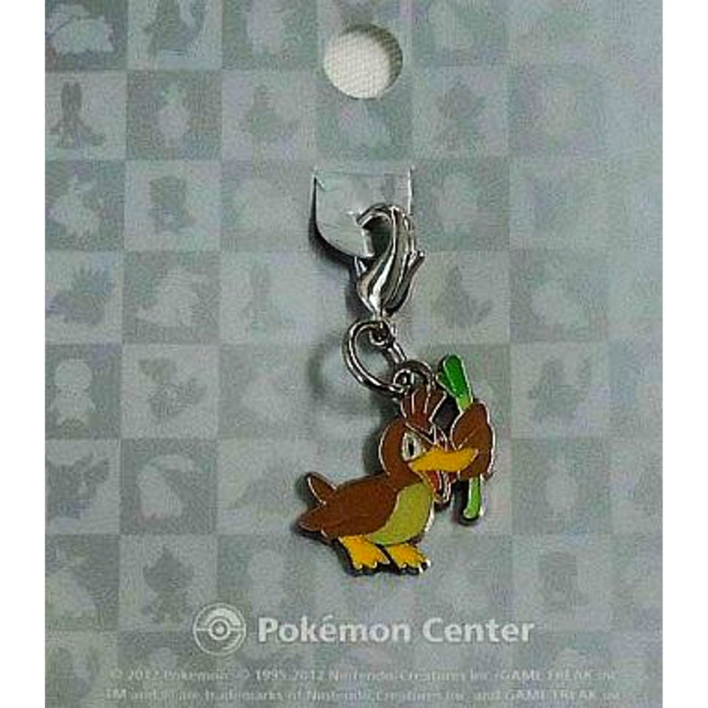 083 Farfetch'd Pokemon National Pokedex Metal Charm Pokemon Center Ltd [USED]