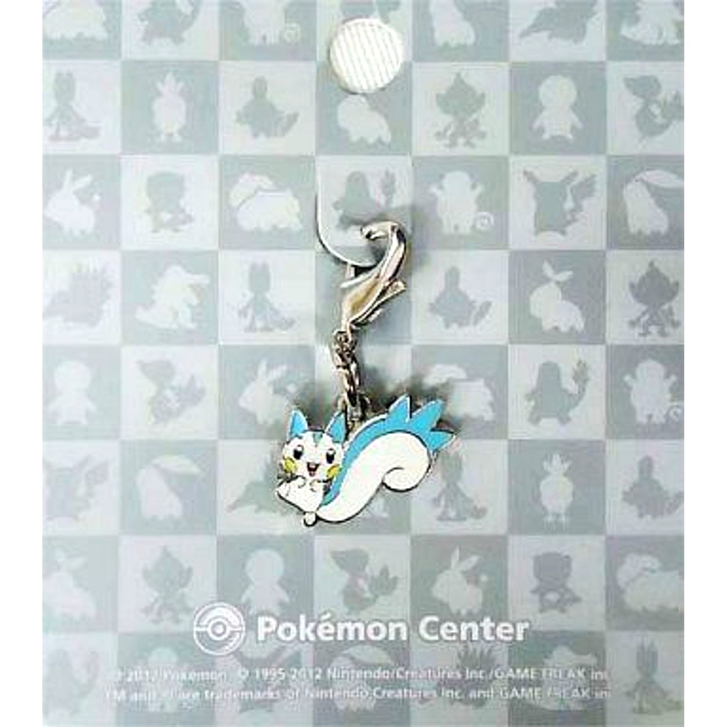 417. Pachirisu Pokemon National Pokedex Metal Charm Pokemon Center Ltd [USED]