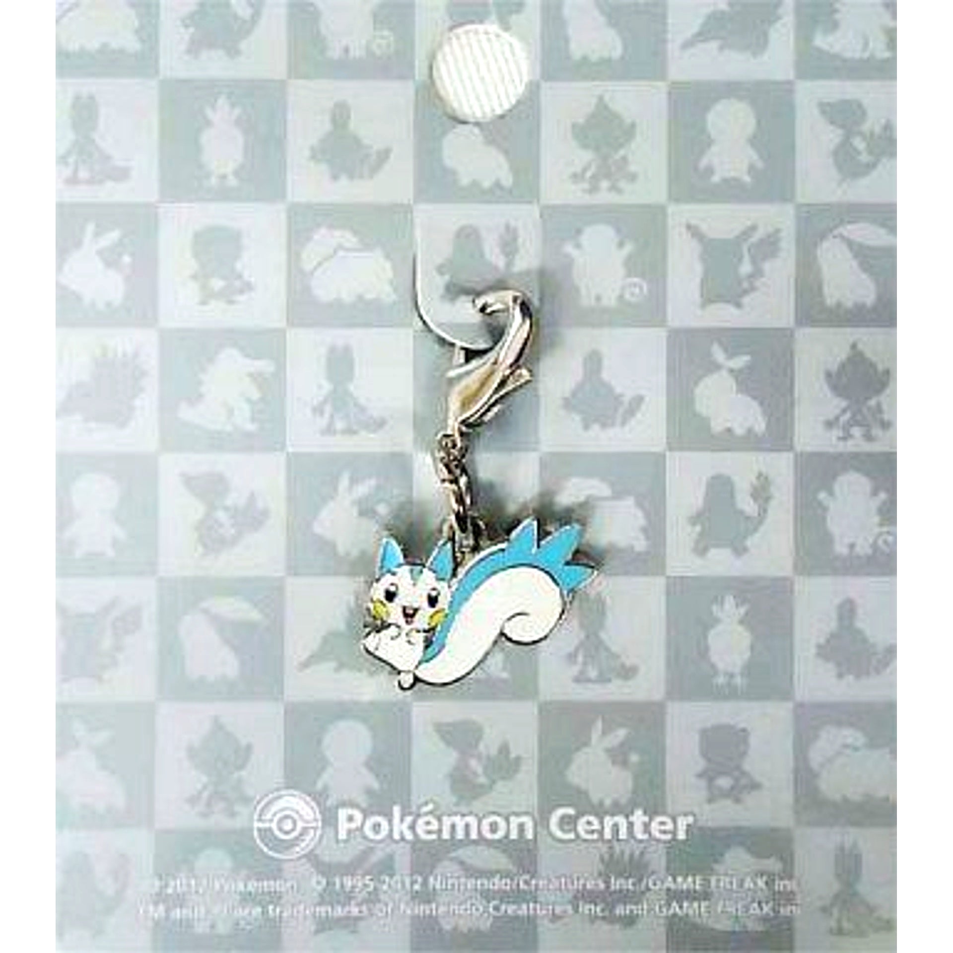 417. Pachirisu Pokemon National Pokedex Metal Charm Pokemon Center Ltd [USED]