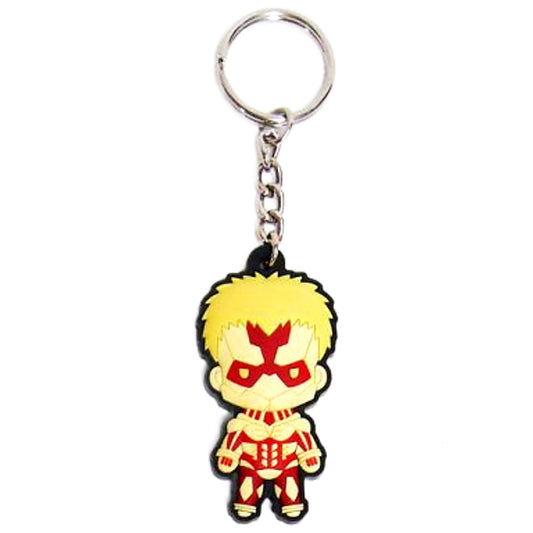 Attack on Titan Armored Titan Secret D4 Rubber Keychain Collection Vol.2 Keychains [USED]