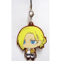 Attack on Titan Annie Leonhart Ichiban Kuji Wings of Freedom Chimi Chara Rubber Strap Prize H [USED]