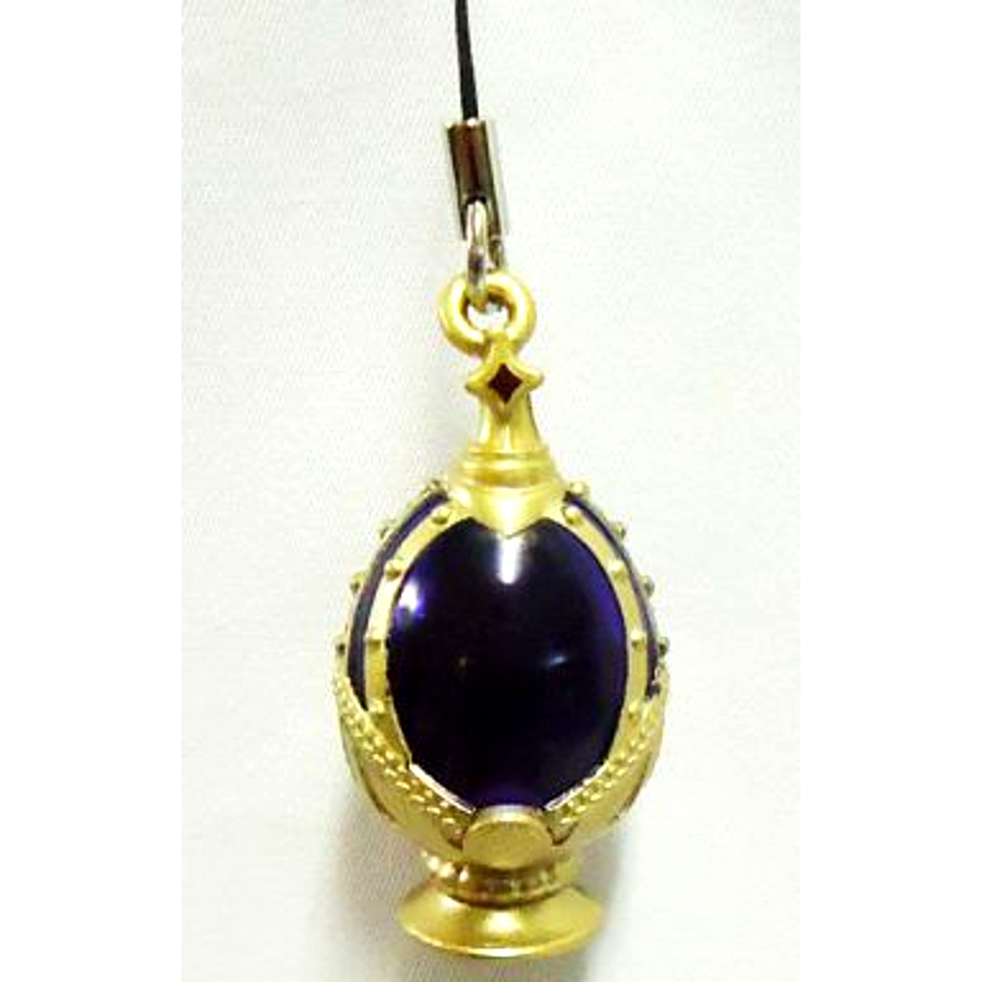 Homura 7. Impurity Ver. Dark Purple Puella Magi Madoka Magica the Movie Rebellion Soul Gem Strap 4 [USED]