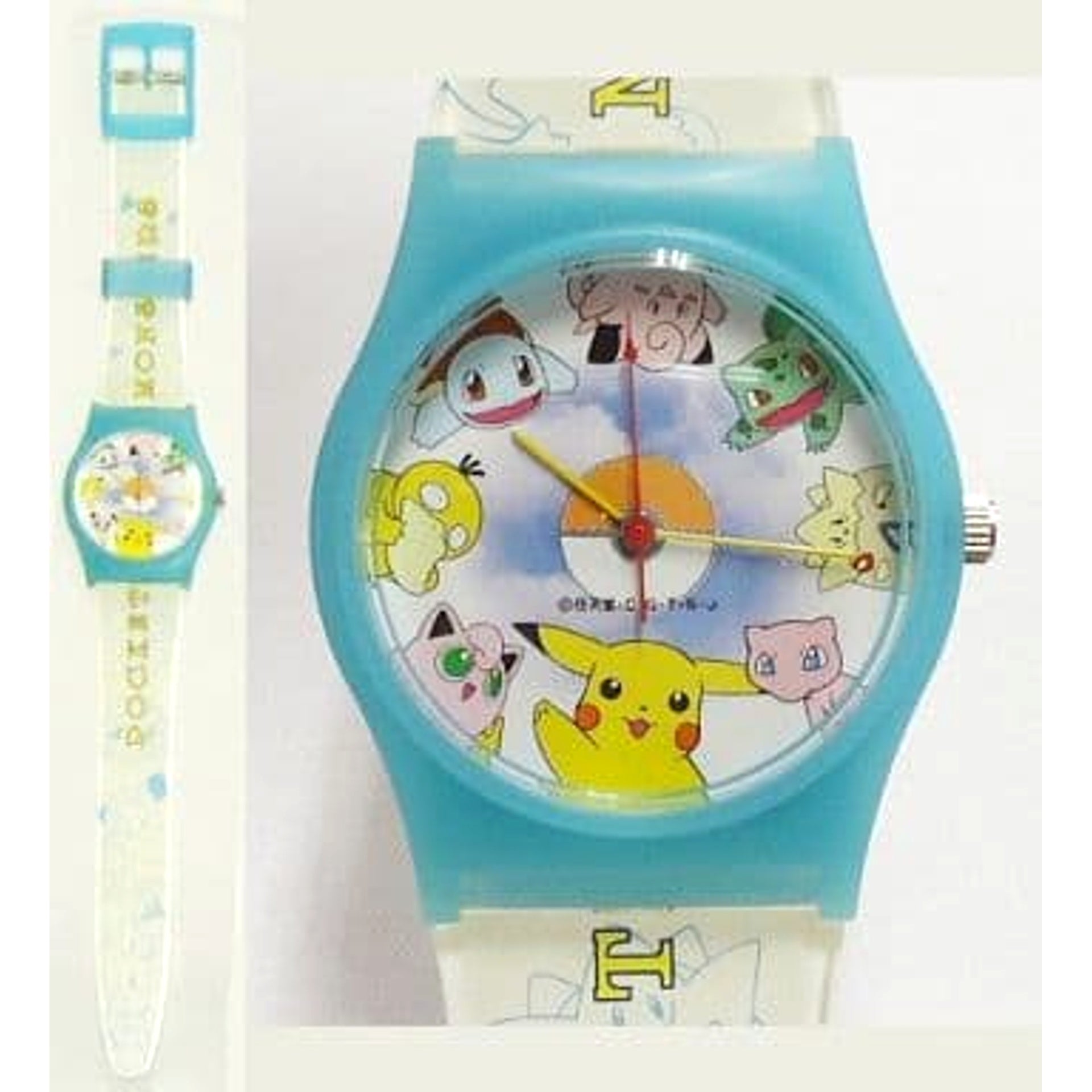 Pokemon Watch Wristwatch 1999 ANA Pokemon Jet Novelty Goods [USED]