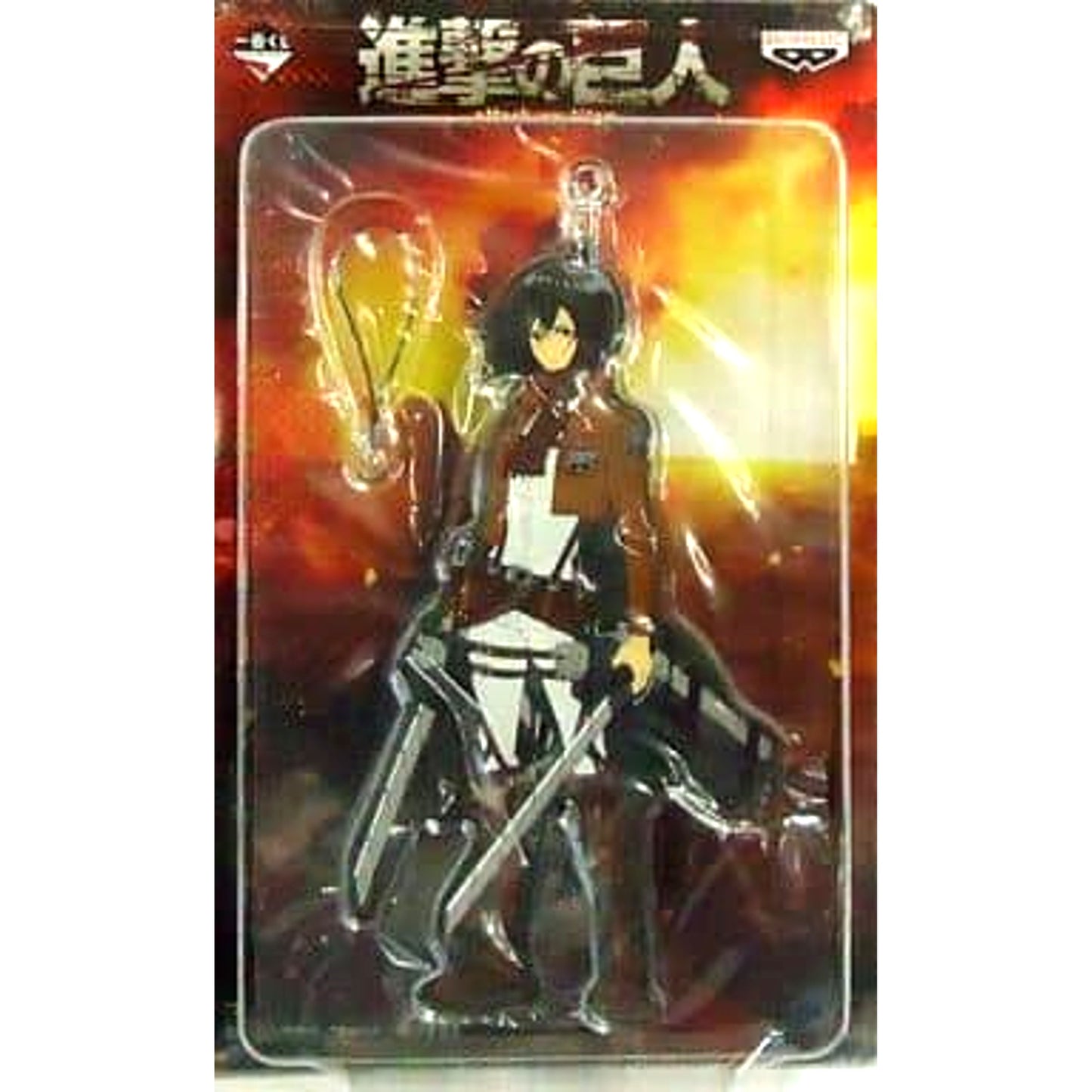 Mikasa Ackerman Attack on Titan Ichiban Kuji Big Rubber Strap animate Girls Festival 2013 Limited Wall Maria Garagara Prize [USED]