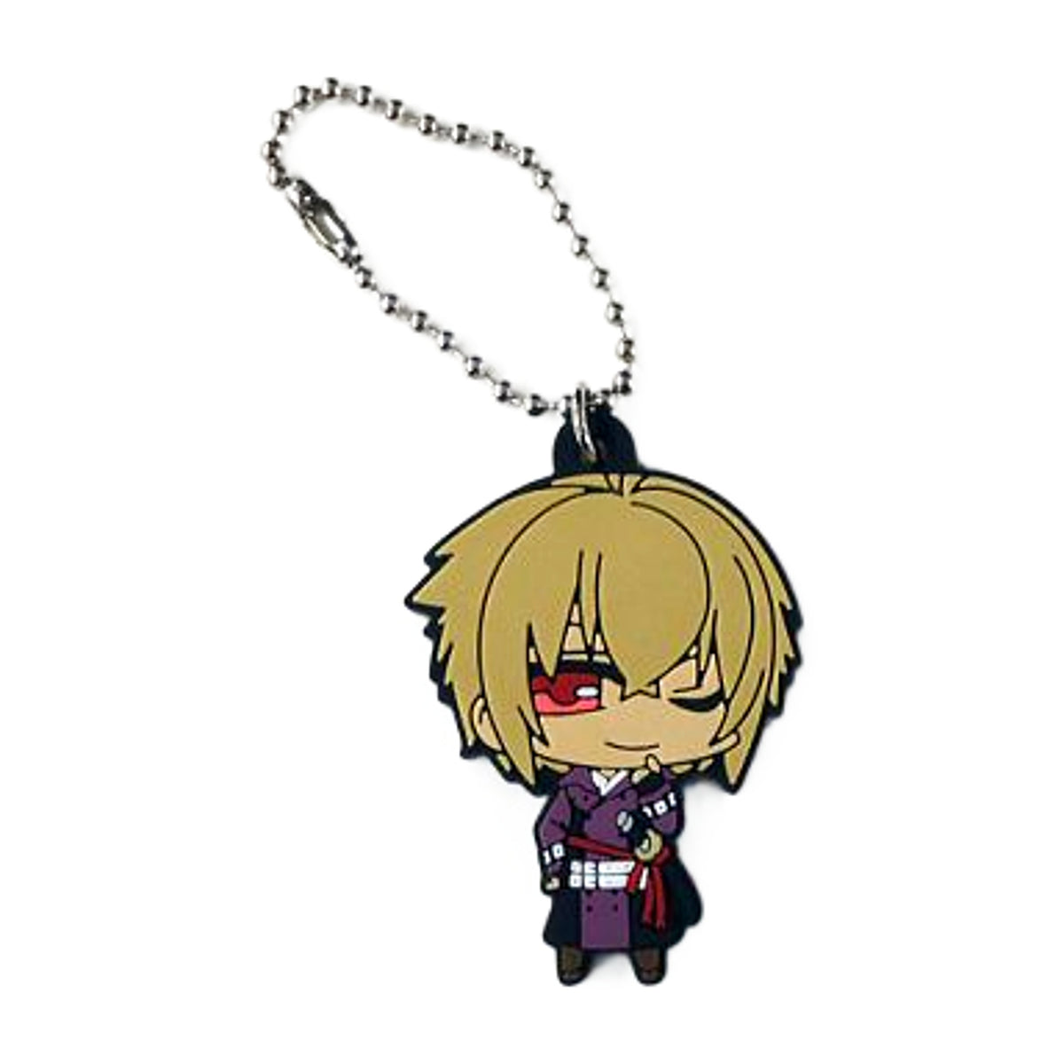 Chikage Kazama Hakuouki Rubber Mascot Part 2 Western-style Clothing Ver. [USED]