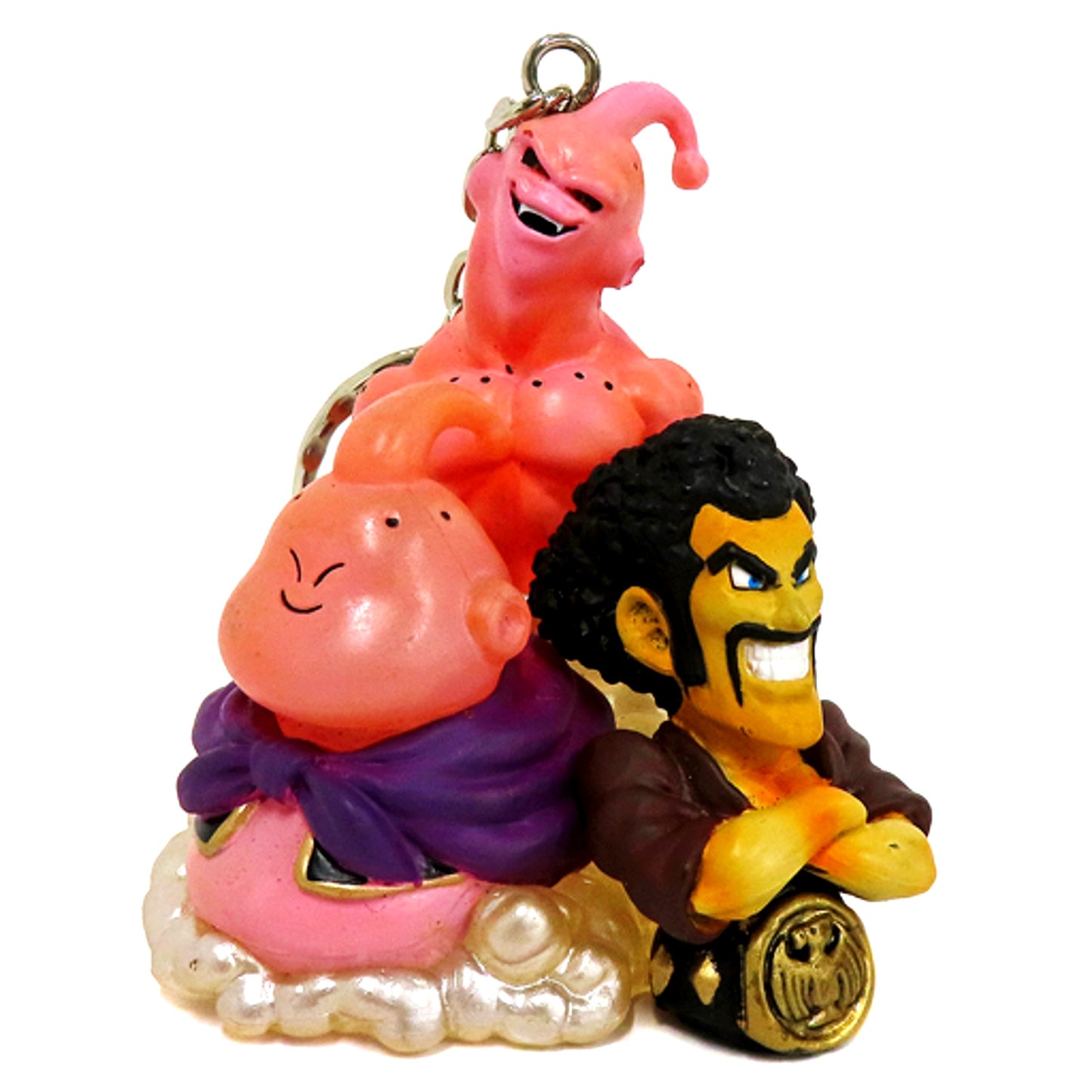 Majin Buu Good Majin Buu Evil Mr. Satan Dragon Ball Z NEO High Quality Keychain 2 [USED]