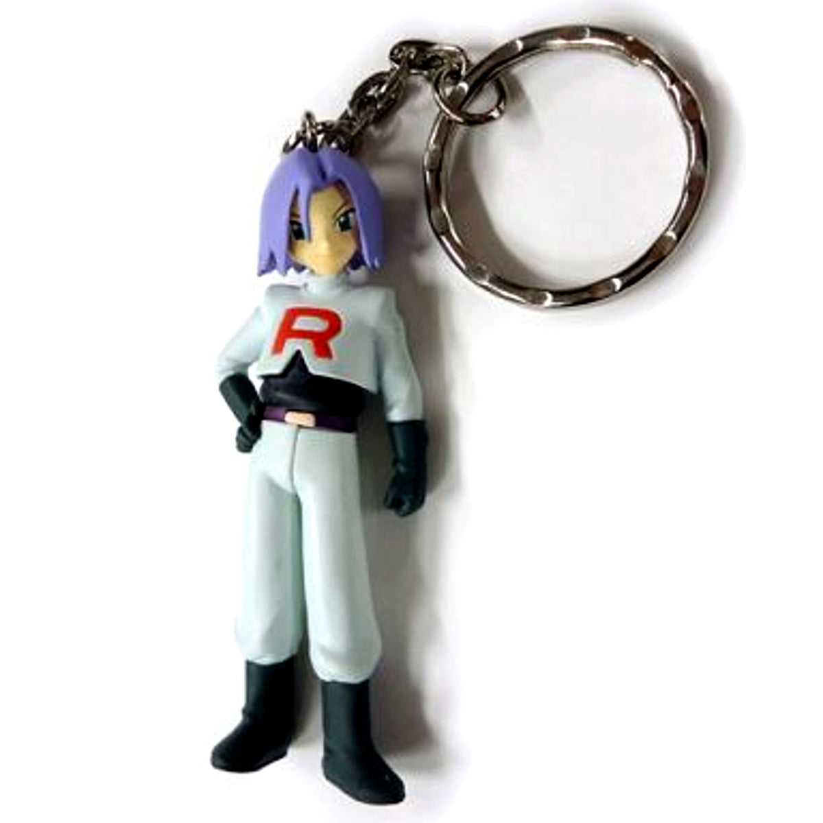 James WE ARE Team Rocket Figure Keychain Pokemon XY [USED]