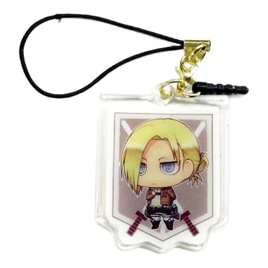 Annie Leonhart Attack on Titan 3way Strap Wonda Campaign Product Key Chain [USED]