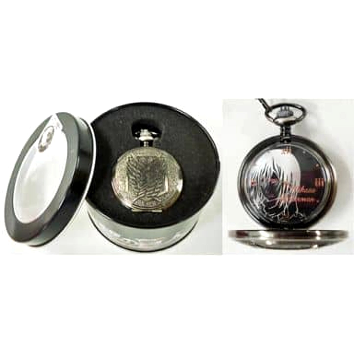 Attack on Titan Mikasa Ackerman High Quality Pocket Watch [USED]