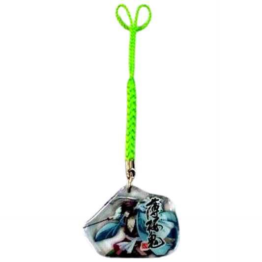 Soshi Okita Hakuouki Acrylic Netsuke Green [USED]