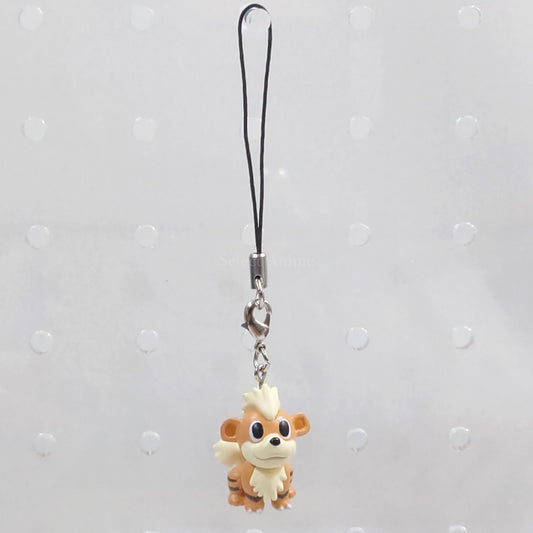 Growlithe Pokemon Strap Pokemon Time Pokemon Center Limited Key Chain [USED]