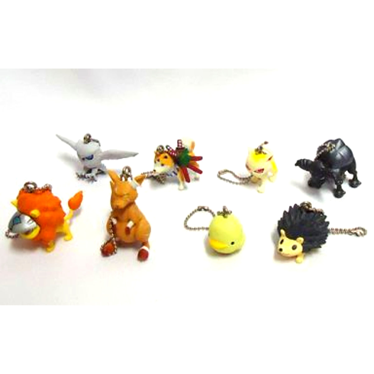 Set of 8 Katekyo Hitman REBORN! Box Animal Mascot [USED]