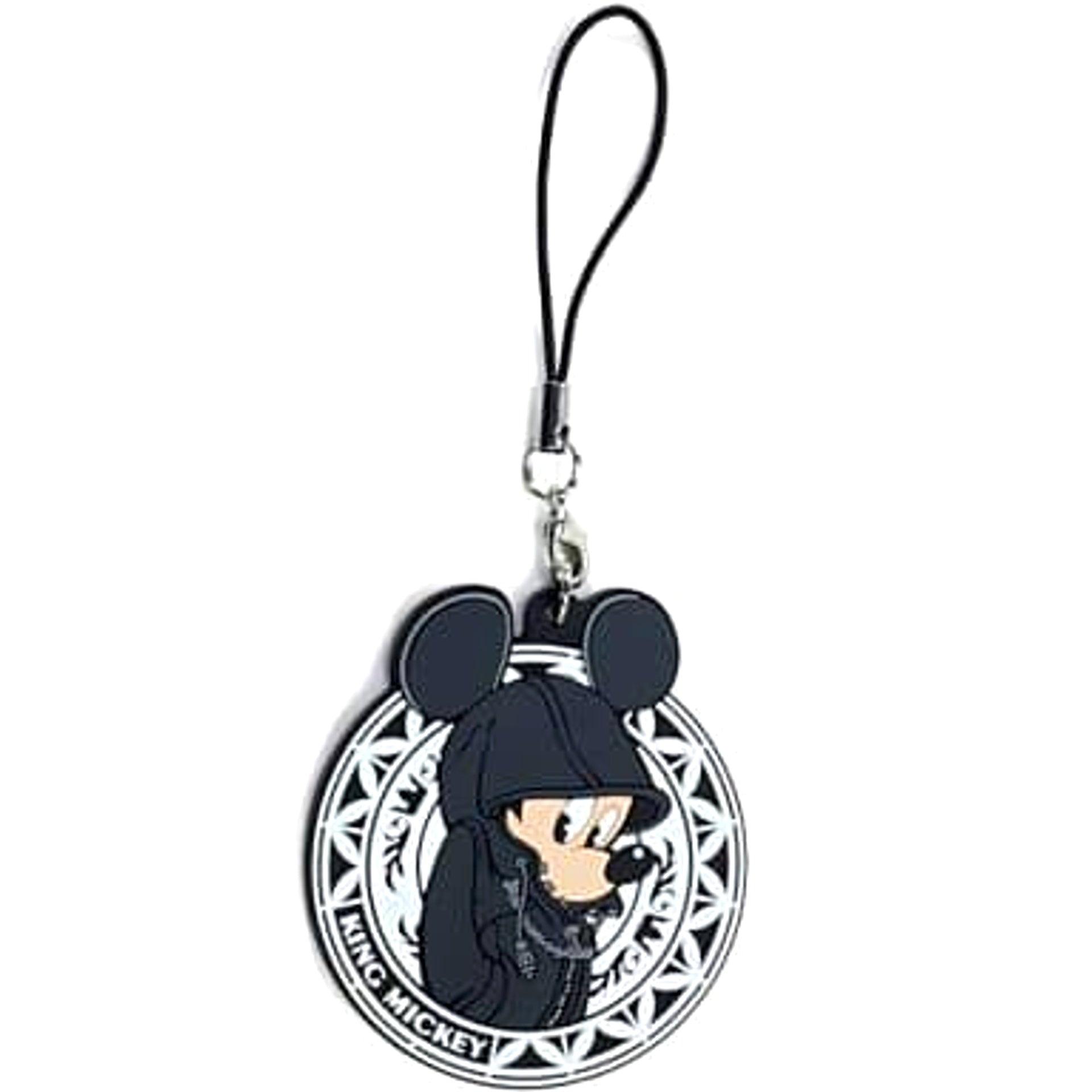 KINGDOM HEARTS II King Mickey Trading Rubber Strap Keychains [USED]