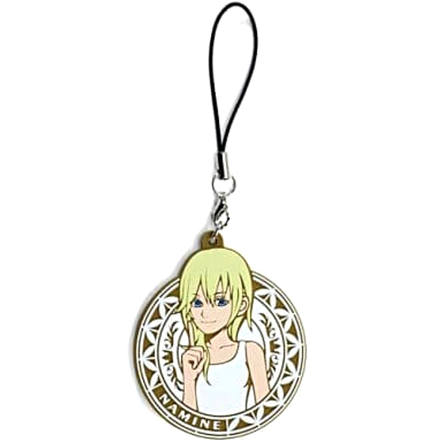 KINGDOM HEARTS II Namine Trading Rubber Strap Keychains [USED]