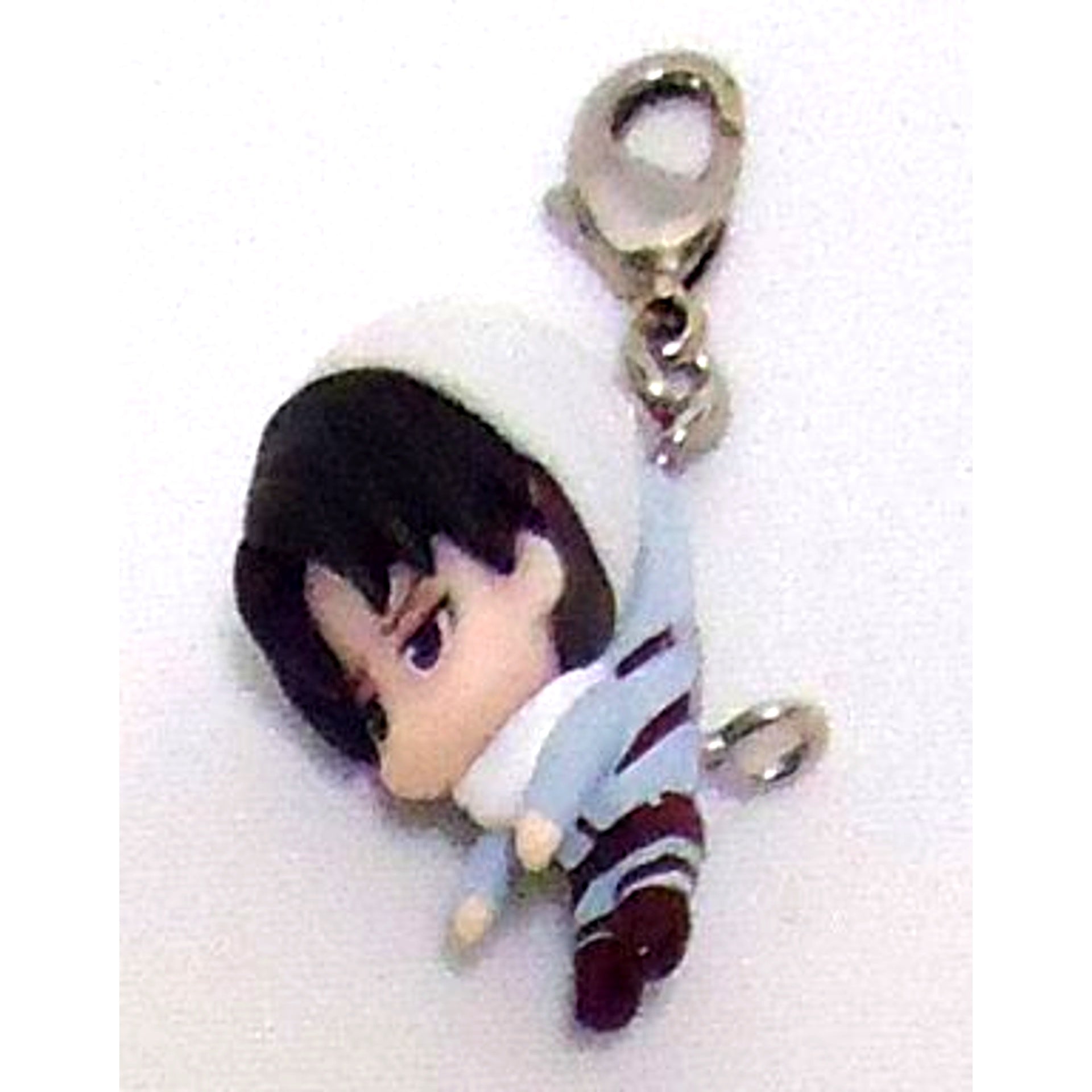 Levi Cleaning Lobster Clasp Ver. Attack on Titan Tsumande Tsunagete Mascot [USED]