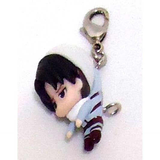 Levi Cleaning Lobster Clasp Ver. Attack on Titan Tsumande Tsunagete Mascot [USED]