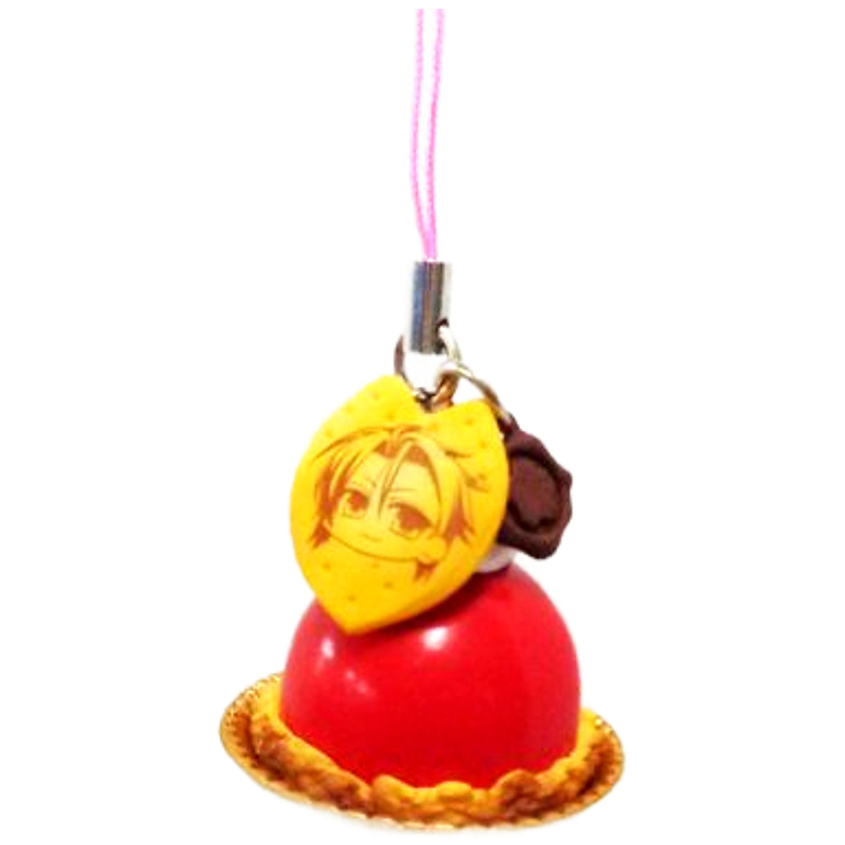 Sanosuke Harada Hakuouki SSL: Sweet School Life Okaeshi White Day Sweets Collection Key Chain [USED]