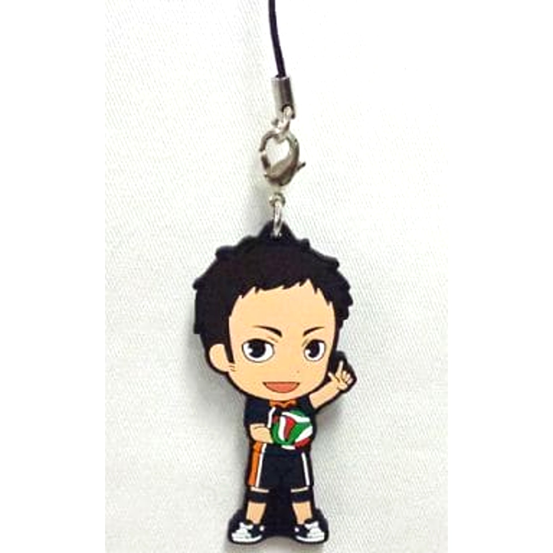 Haikyu!! Daichi Sawamura Ichiban Kuji Karasuno High School Practice Begins!! Rubber Charm Prize E Keychains [USED]